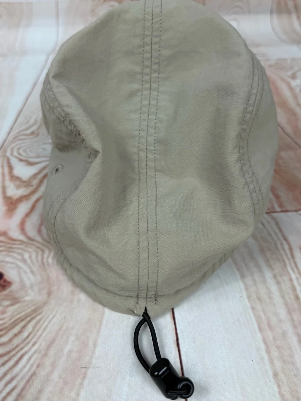 The North Face Beige and Black hat